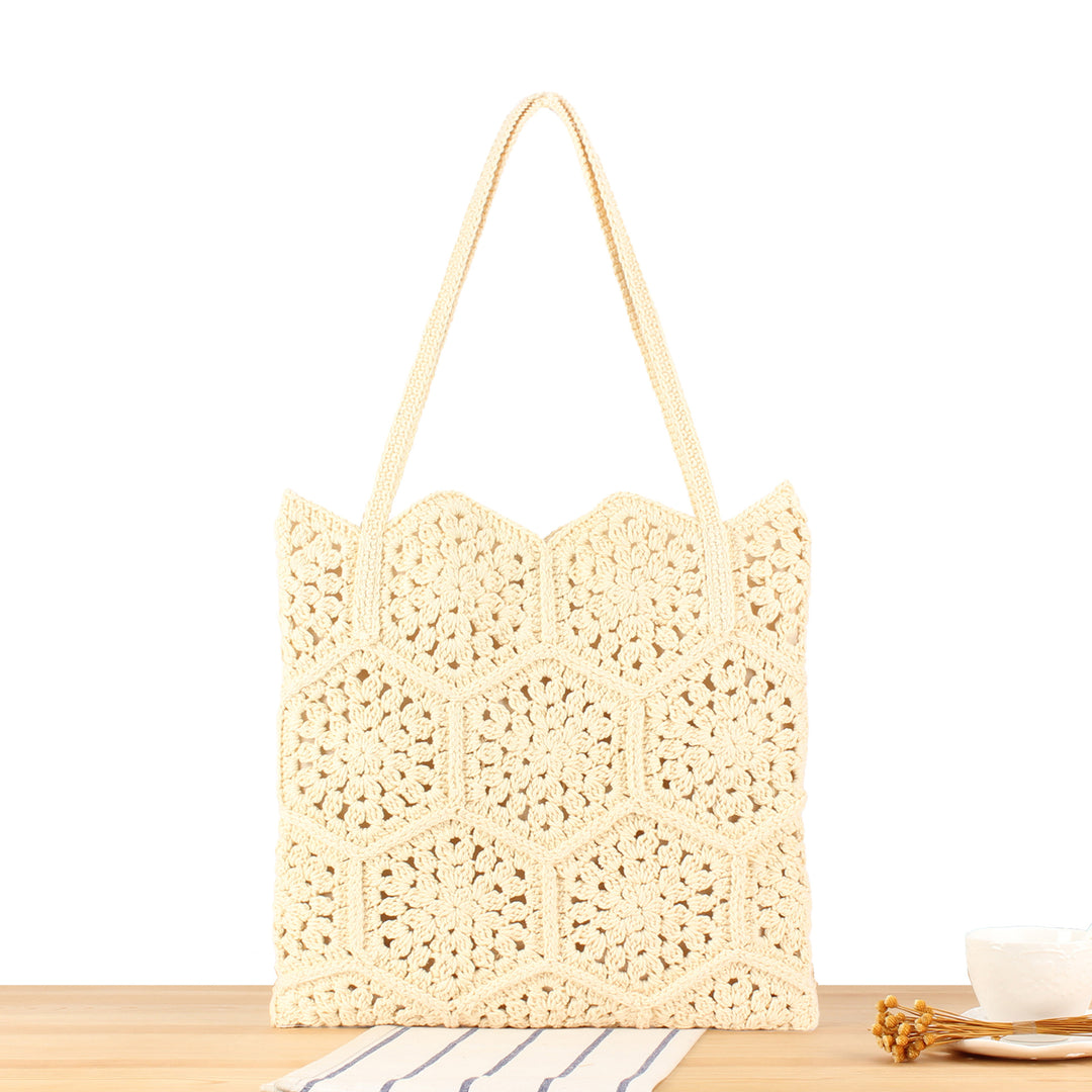 Hand-knotted macrame bag Skanto