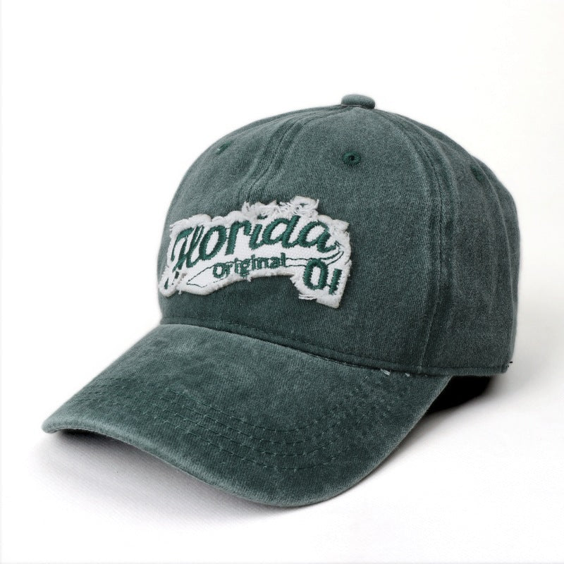 Kvinne Vintage-Inspirert Bomulls Baseball Caps Skanto