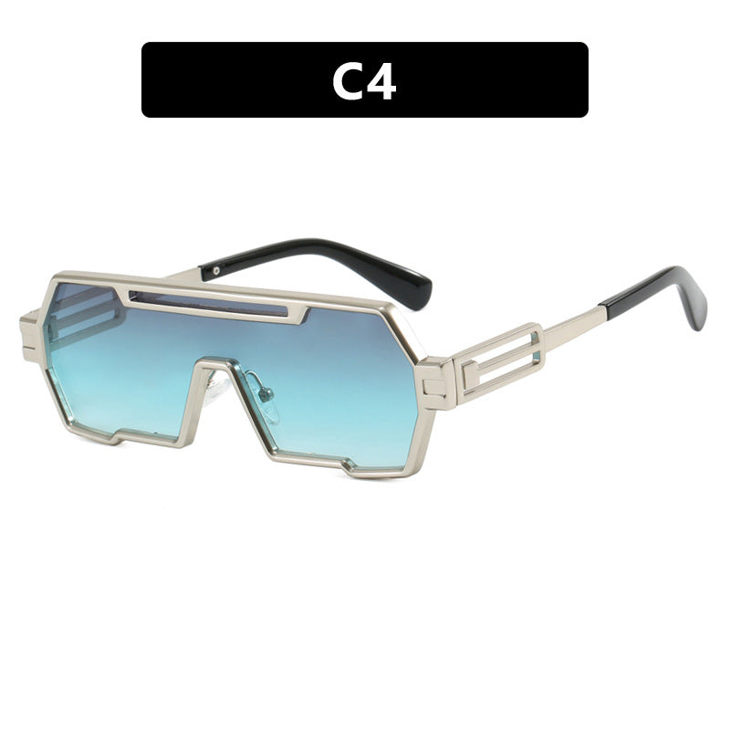 Women's futuristic sunglasses in striking hexagonal design Skanto