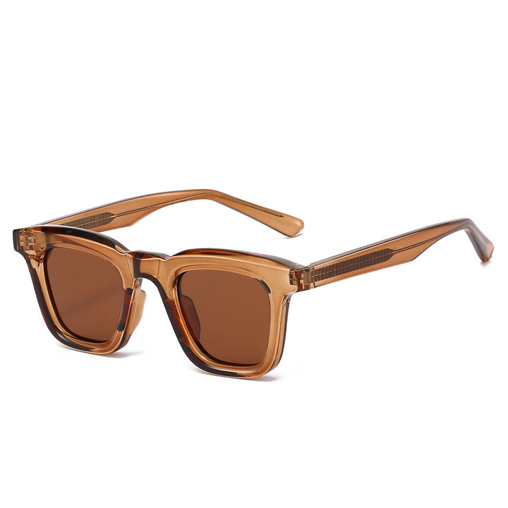Dame Modisk solbrille i moderne firkantet design med høy UV-beskyttelse Skanto