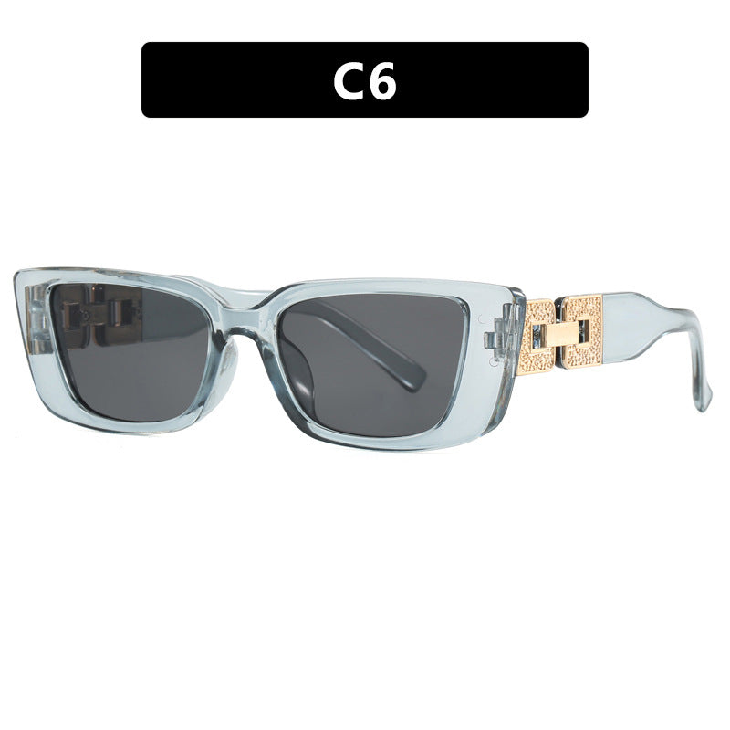 Women's Fashionable Oversized Sunglasses with Unique Leopard Print Skanto