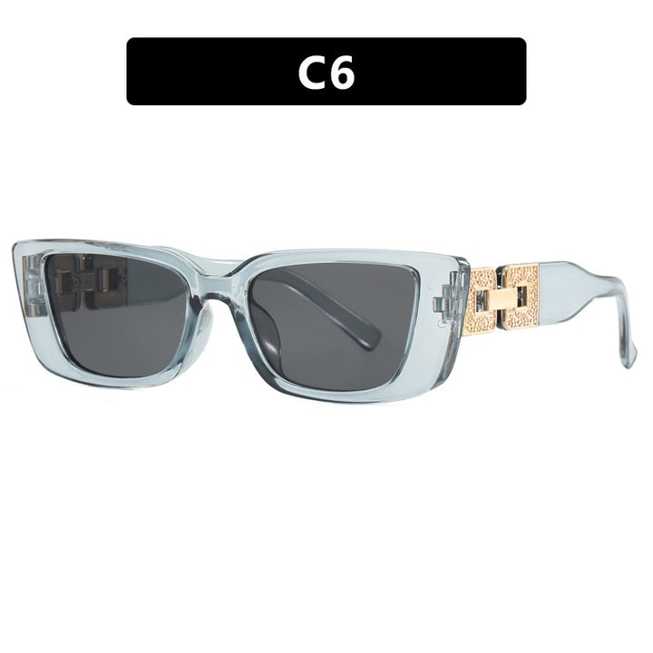 Women's Fashionable Oversized Sunglasses with Unique Leopard Print Skanto