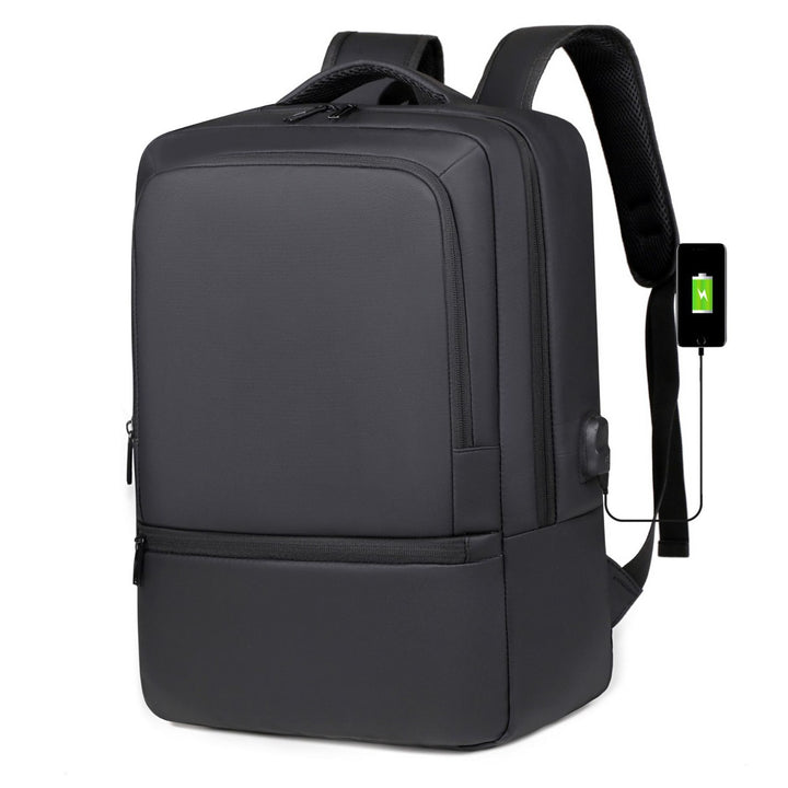 Romslig laptopryggsekk med organisert innvendig lomme Skanto