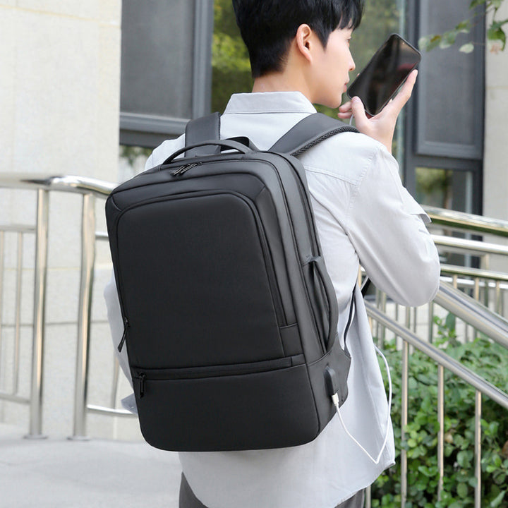 Elegant Laptop Ryggsekk med Polstret Rom og Praktisk Organizer Skanto