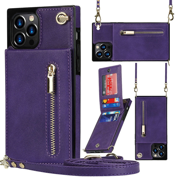Skanto | 3i1 Telefonveske med kort- og myntlomme crossbody veske
