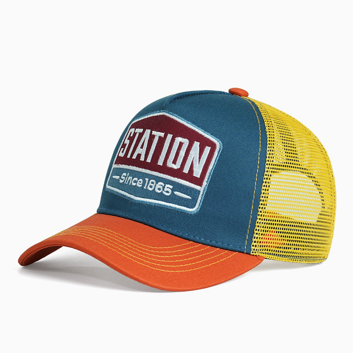 Damer Pustende Trucker Caps med Vintage-design Skanto