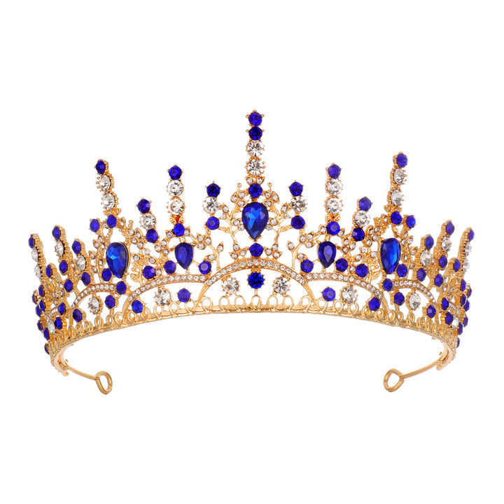 Dame Elegant Tiara med glitrende krystaller Skanto