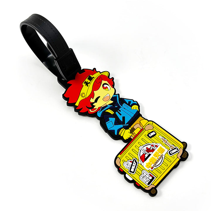 Unisex Cartoon Character Luggage Tag Skanto