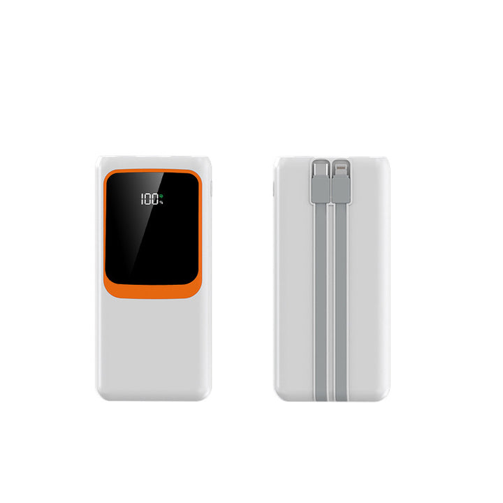 Powerbank med innebygd hurtigladingsfunksjon og digital visning Skanto