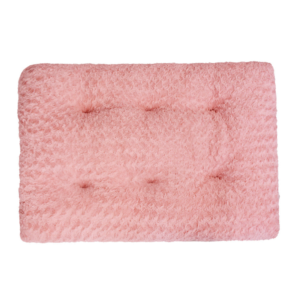 Ultra-myke plysse sovepads hundeseng