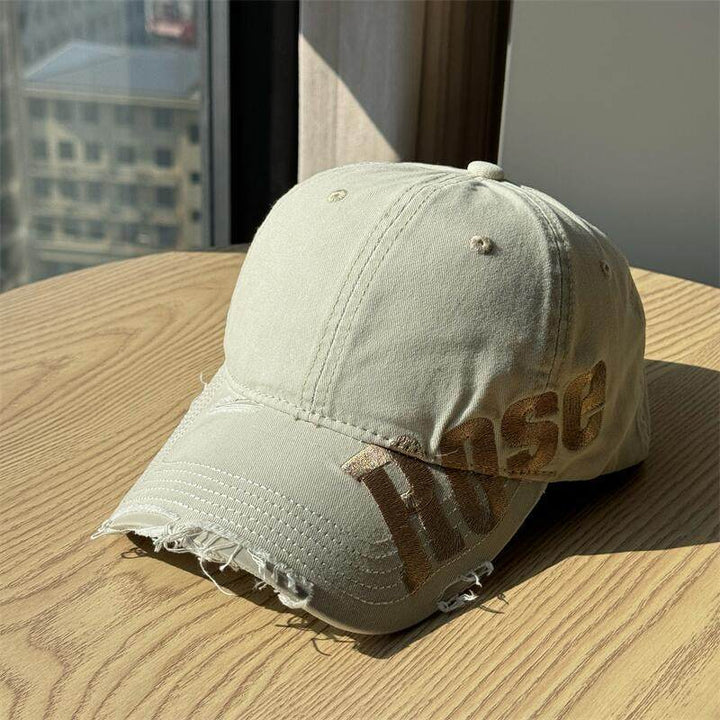Herre Slittet Bomull Baseball Caps Skanto 1784270811