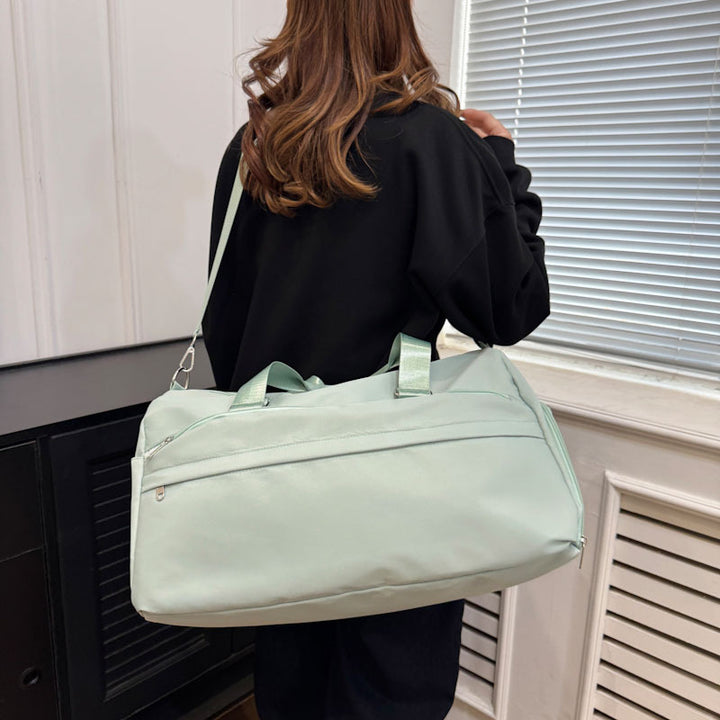Sporty fritid duffel bag med smarte rom Skanto