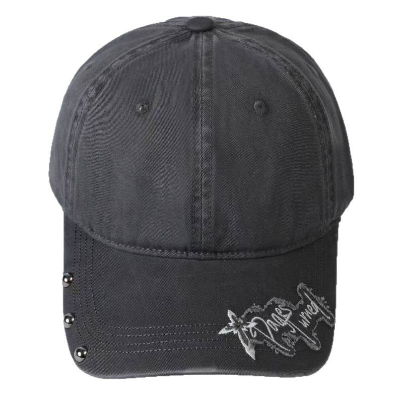 Kvinners broderte justerbare baseballcaps Skanto