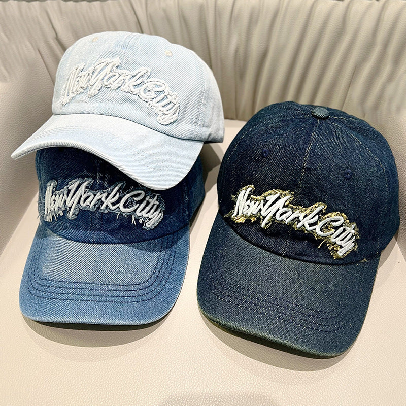 Kvinnenes Slitt Denims Caps Skanto