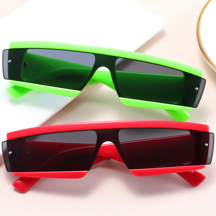 Dame futuristisk sportssolbrille Skanto