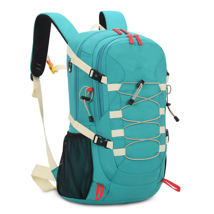 Unisex utendørs ryggsekk med flere rom og nett tilbehør Skanto