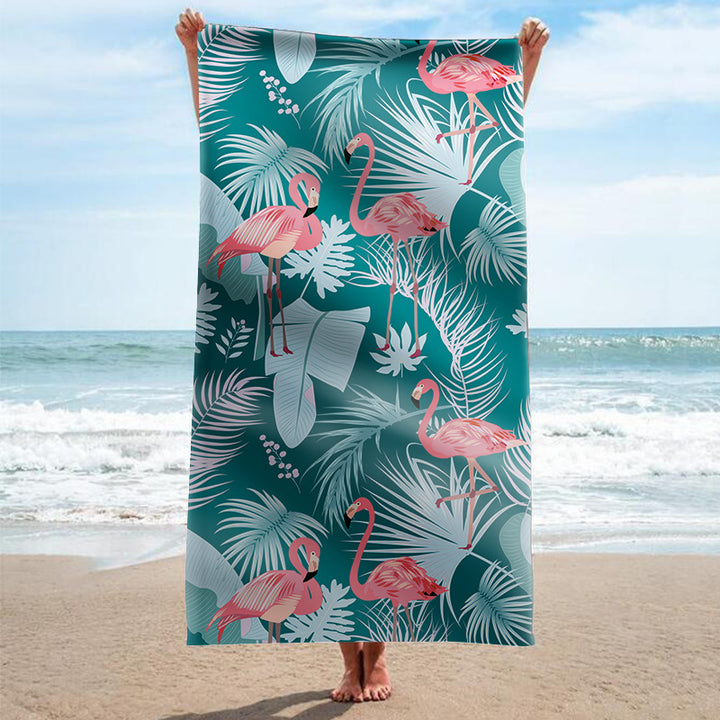 Strandhåndkle med kunstferdig mandala-design Skanto