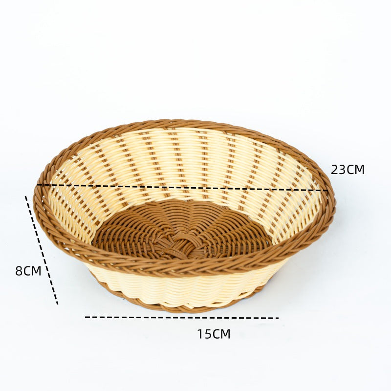 Dame estetisk fruktskål med scalloped design Skanto