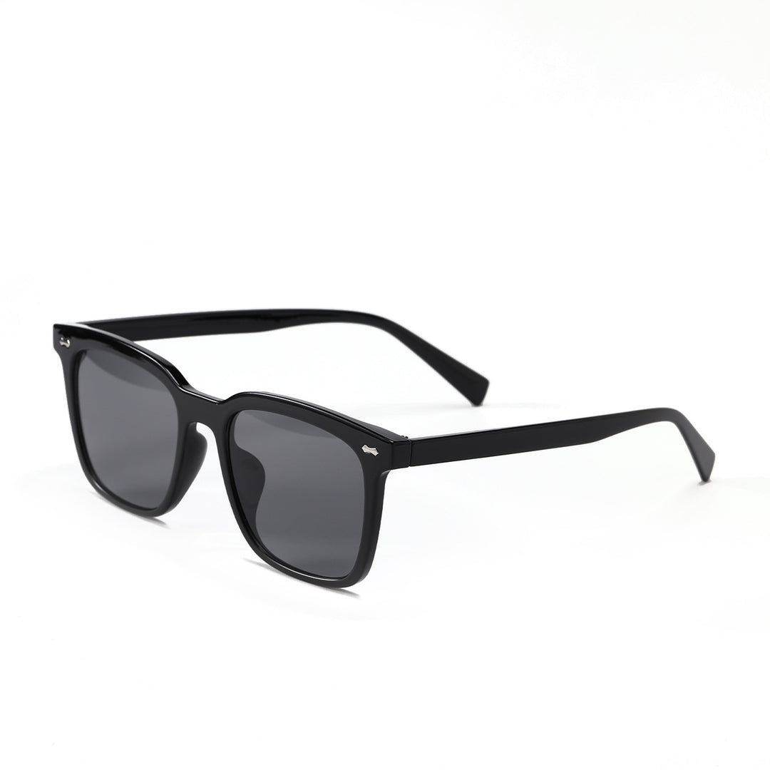 Dame quadratisk solbrille med elegant skilpadde-ramme Skanto