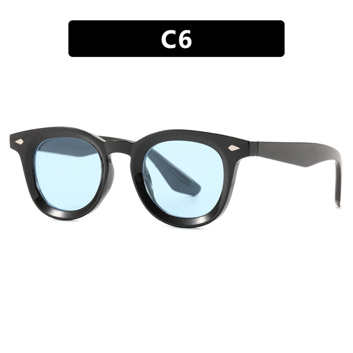 Women's fashionable Cat-Eye sunglasses with transparent frame Skanto