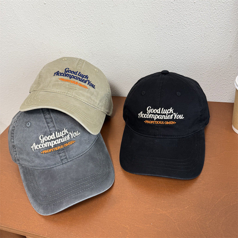 Herrebrodert avslappet baseballcap Skanto