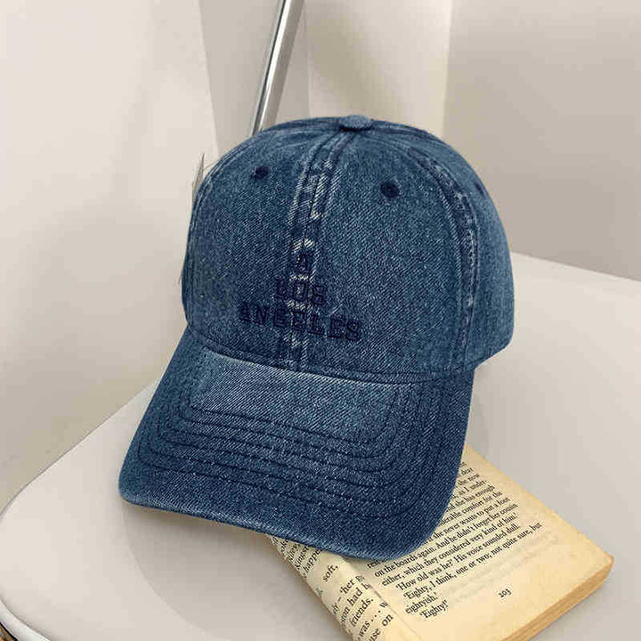 Kvinnenes Vintage Denim Baseball Caps Skanto
