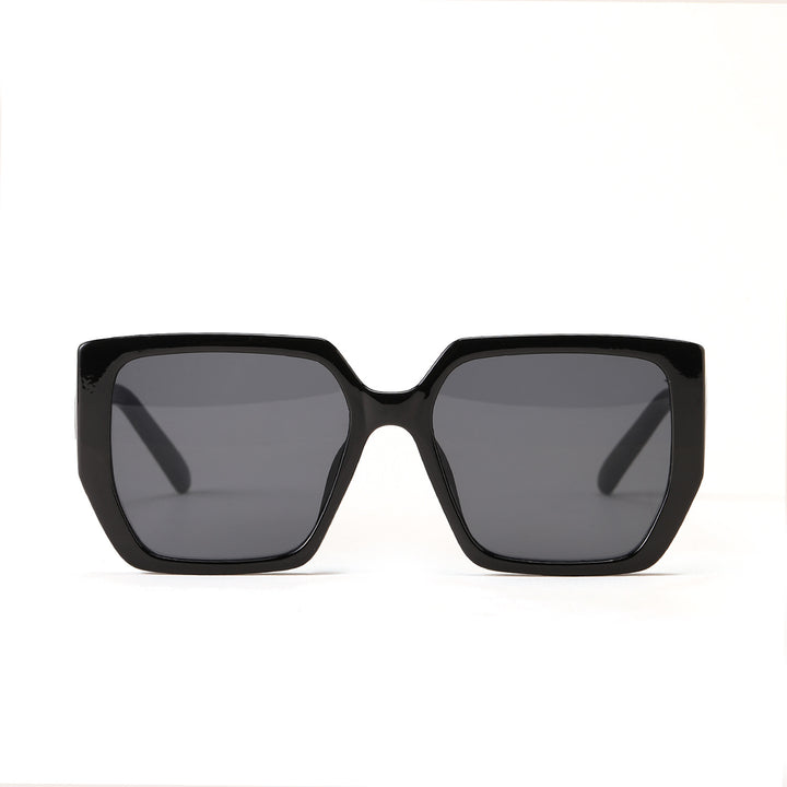 Dame kvadratisk solbrille med beskyttende UV-beskyttelse og moderne design Skanto