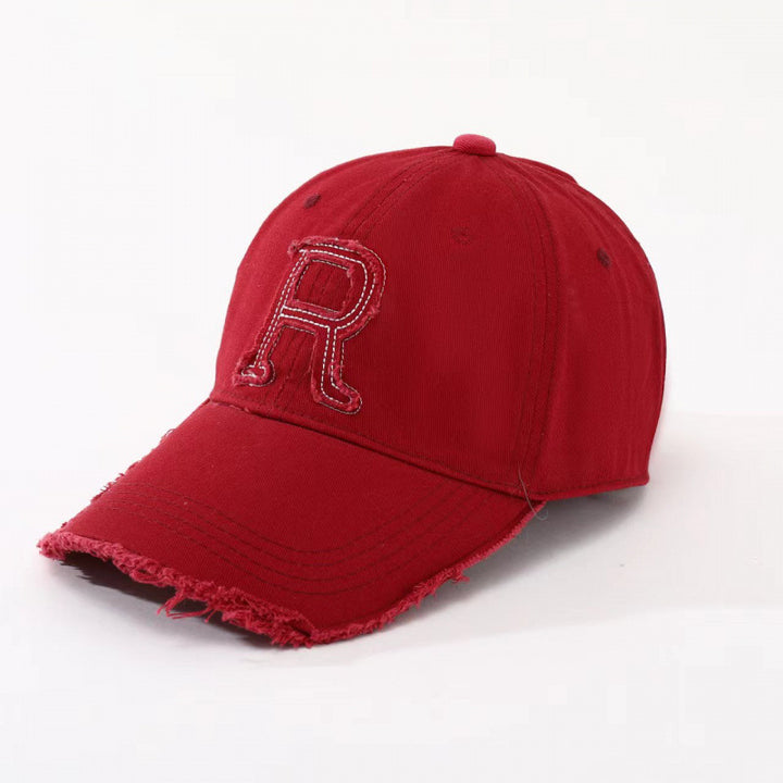 Kvinnenes Slitt Brodert Baseball Cap Skanto