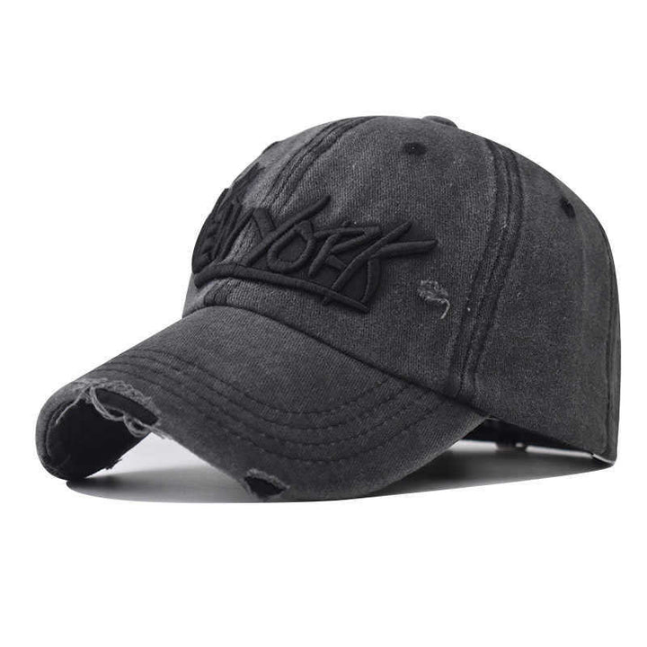 Herre Slitt Casual Brodert Caps Skanto