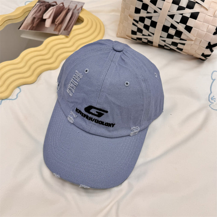 Herre Slitt Casual Baseball Caps Skanto