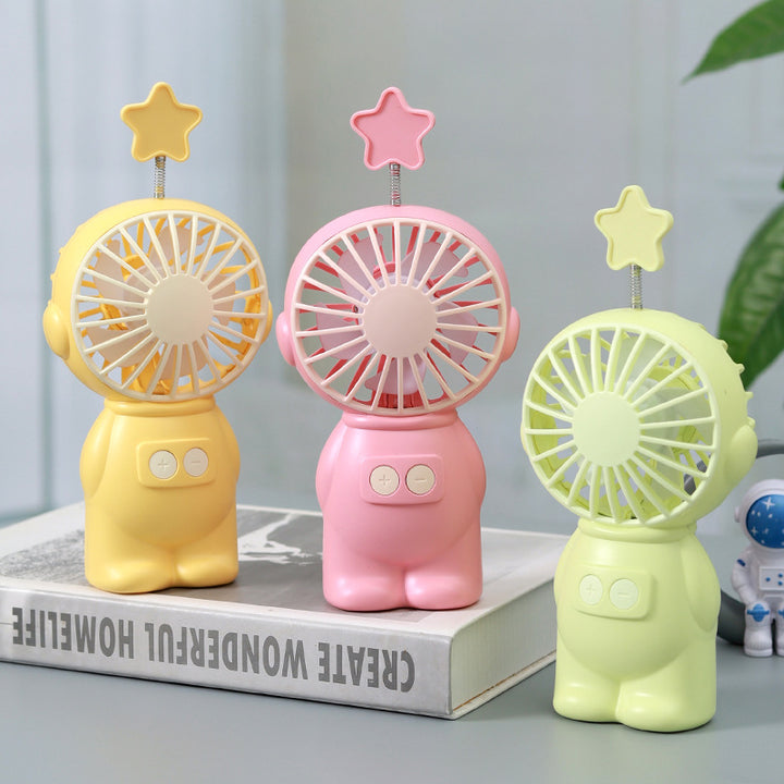 Unisex Bærbar Mini-vifte i kreativt figurd Design Skanto