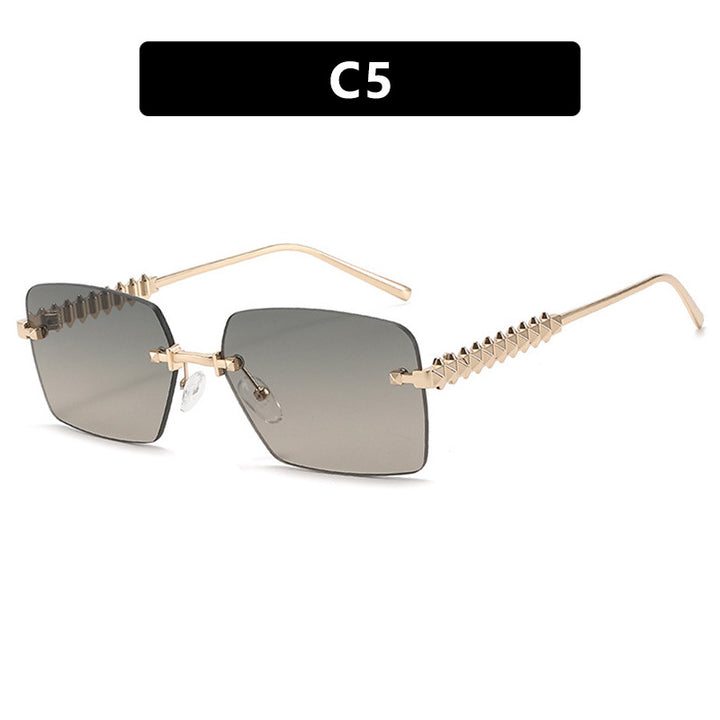 Women's fashionable sunglasses with unique and decorative frame Skanto