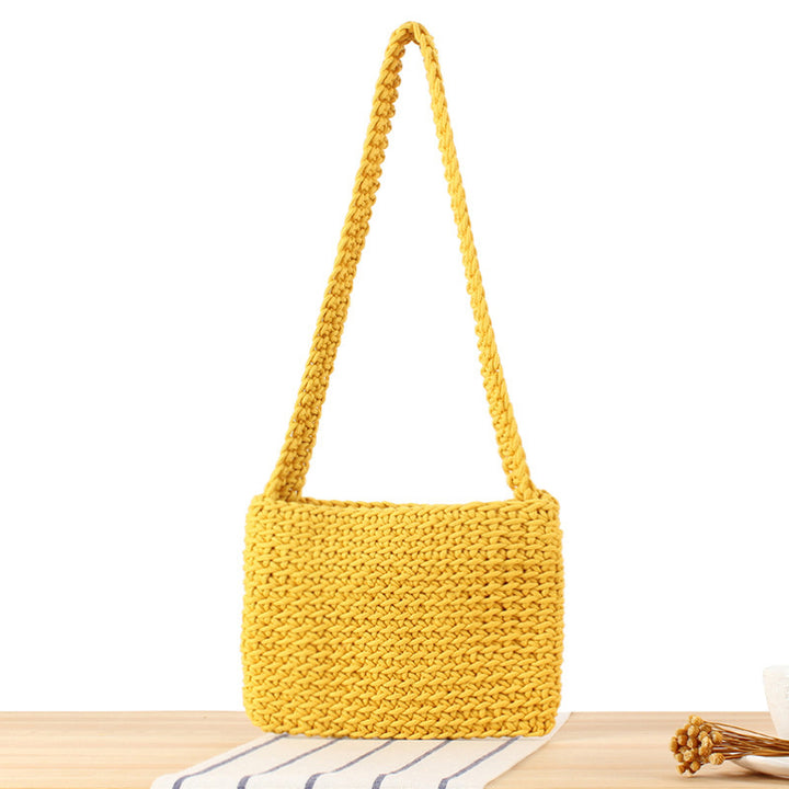 High-quality macrame handbag with stylish shoulder straps Skanto