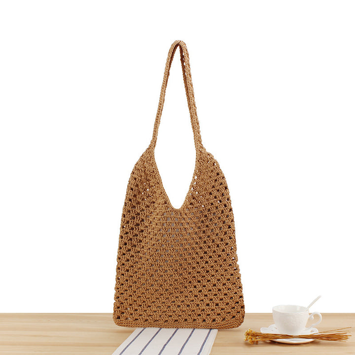 Hand-knotted jute bags Skanto
