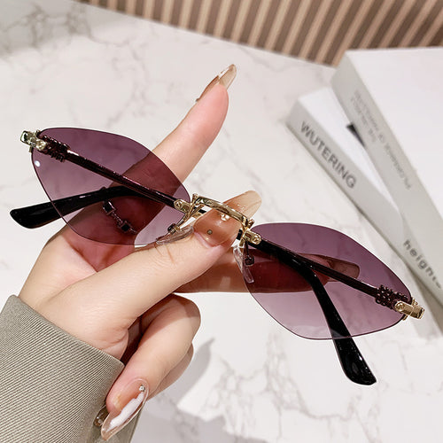 Dame Cat-Eye solbriller i moderne elegans stil Skanto