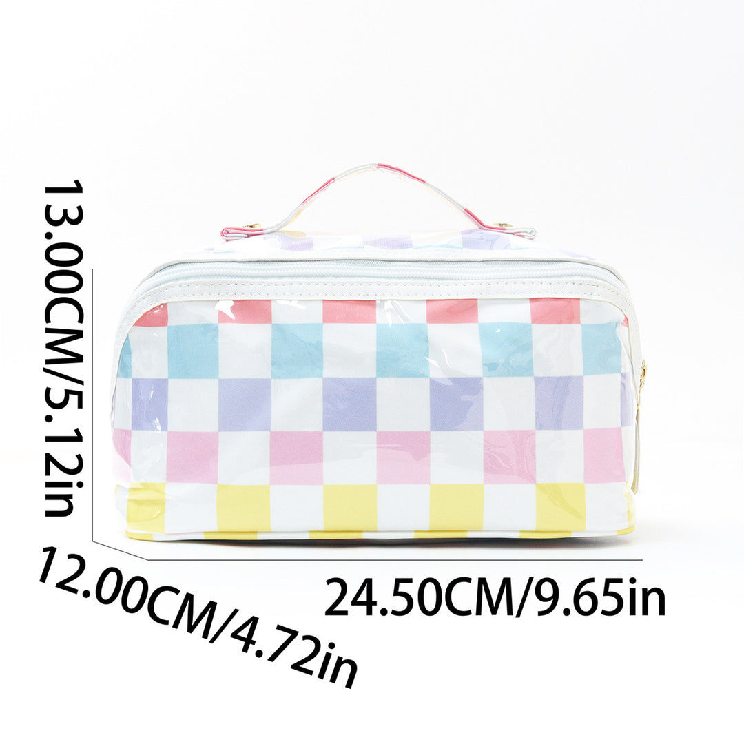 Kosmetikk-organisator med gjennomsiktig design Skanto