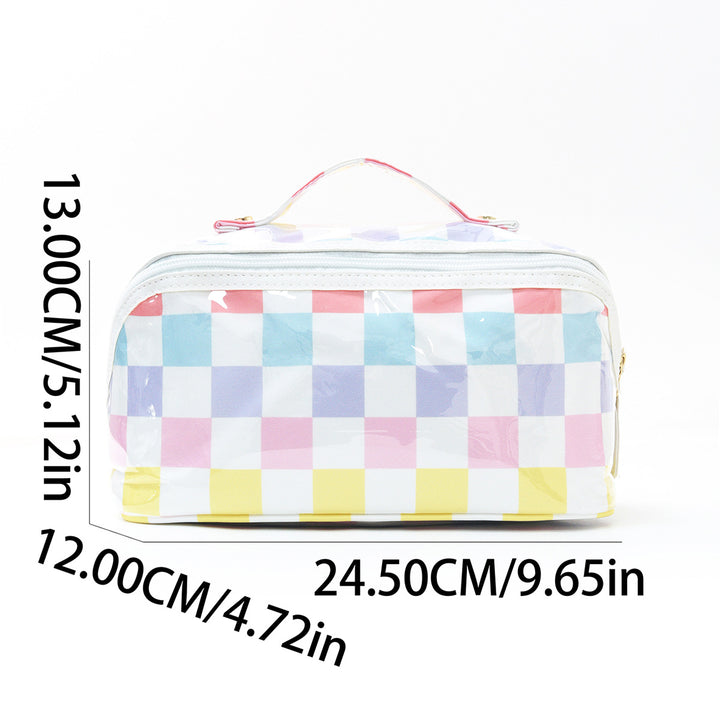 Kosmetikk-organisator med gjennomsiktig design Skanto