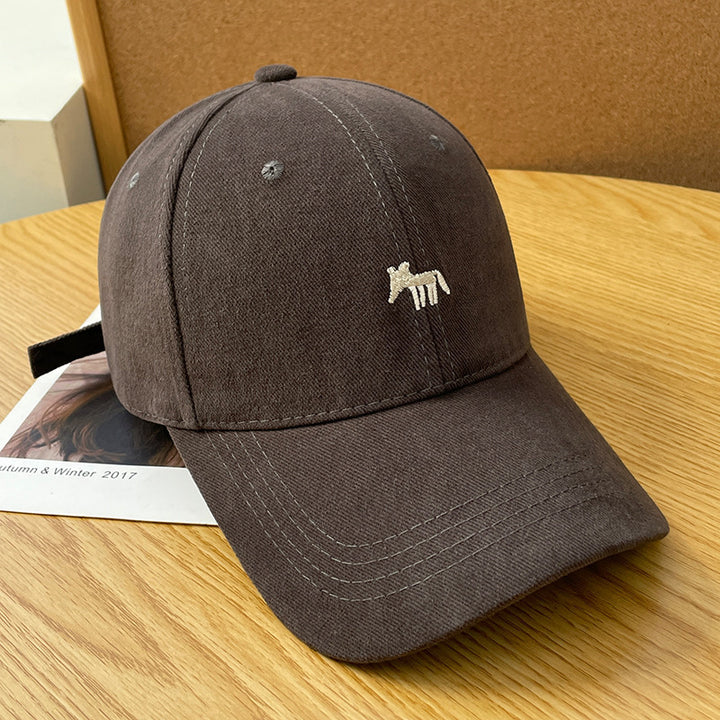 Menns Casual Brodert Caps Skanto