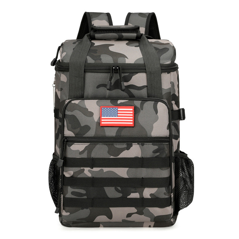 Unisex Nan Tactical Backpack with MOLLE Front, Insulated Cooler Compartment, and Padded Laptop Sleeve Skanto