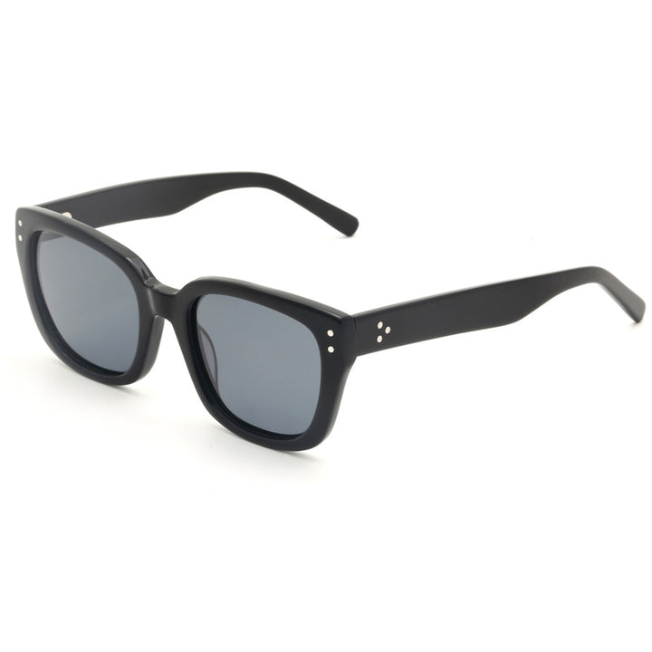 Dame moteriktig solbrille med unik marmoreringseffekt Skanto