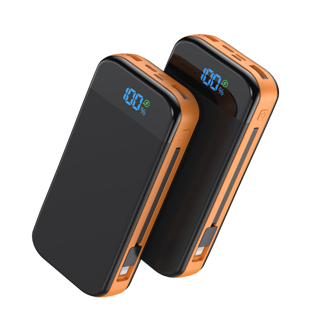 Høyytelses powerbank med LED-skjerm og hurtigladeteknologi Skanto