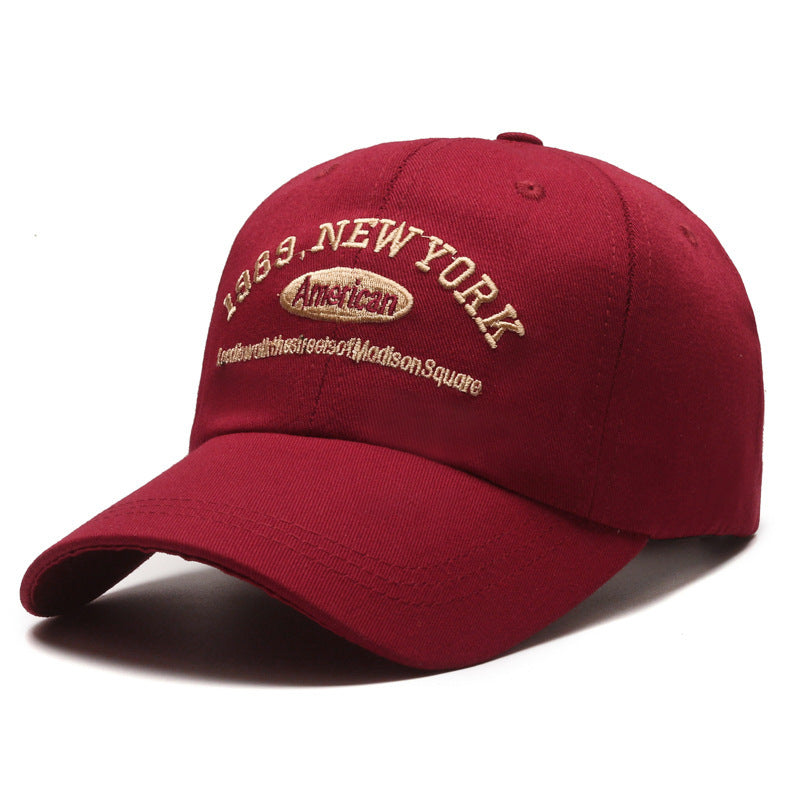 Menn's Casual Brodert Caps Skanto