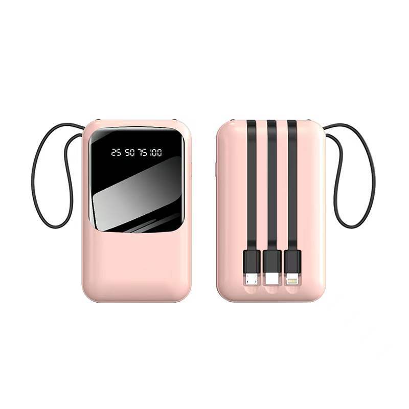 Bærbar Powerbank med flere tilkoblinger Skanto