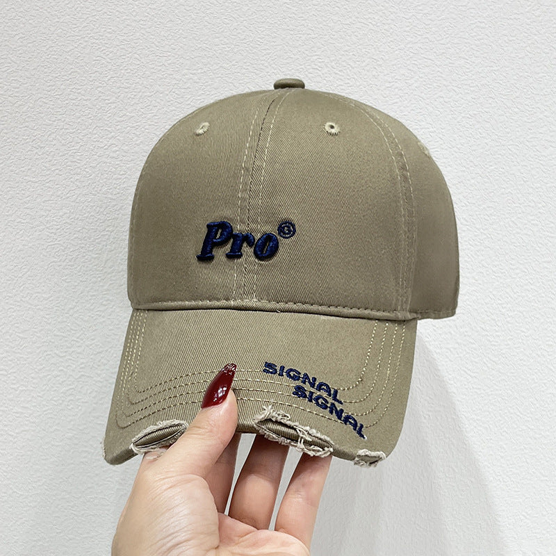 Dame's Casual Distressed Baseball Cap Skanto