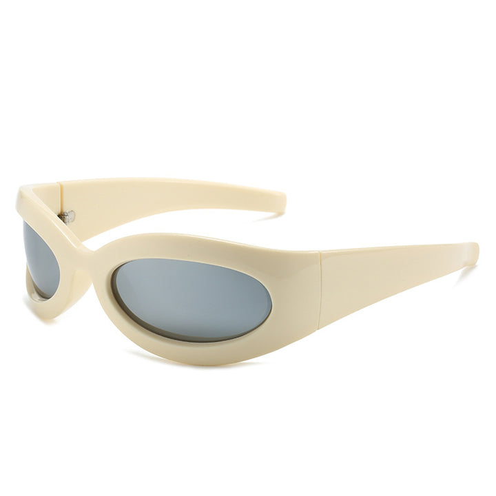 Dame trendy sportsbriller med aerodynamisk design Skanto
