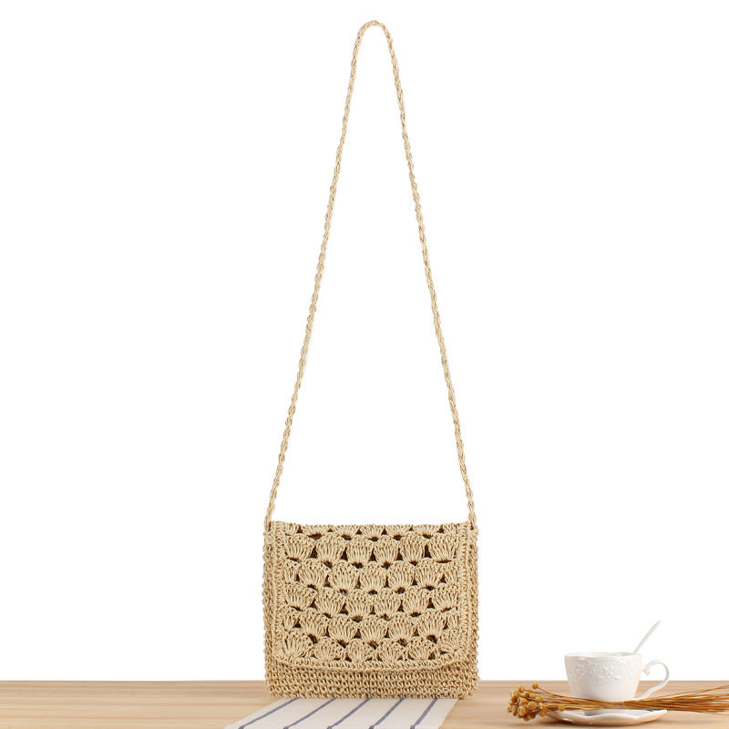 Håndlaget Makramee Crossbody Bag Skanto