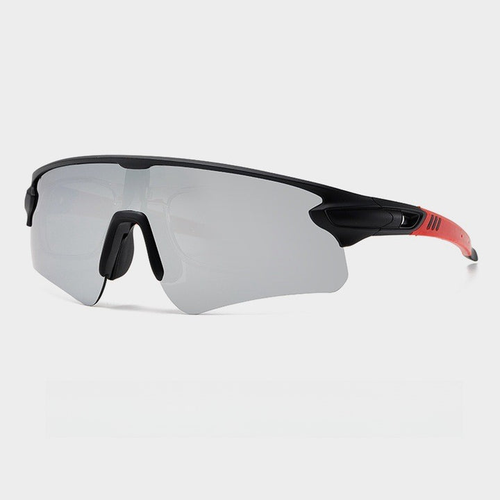 Unisex Sportslig høytytende solbrille med aerodynamisk design og justerbart nesepad Skanto