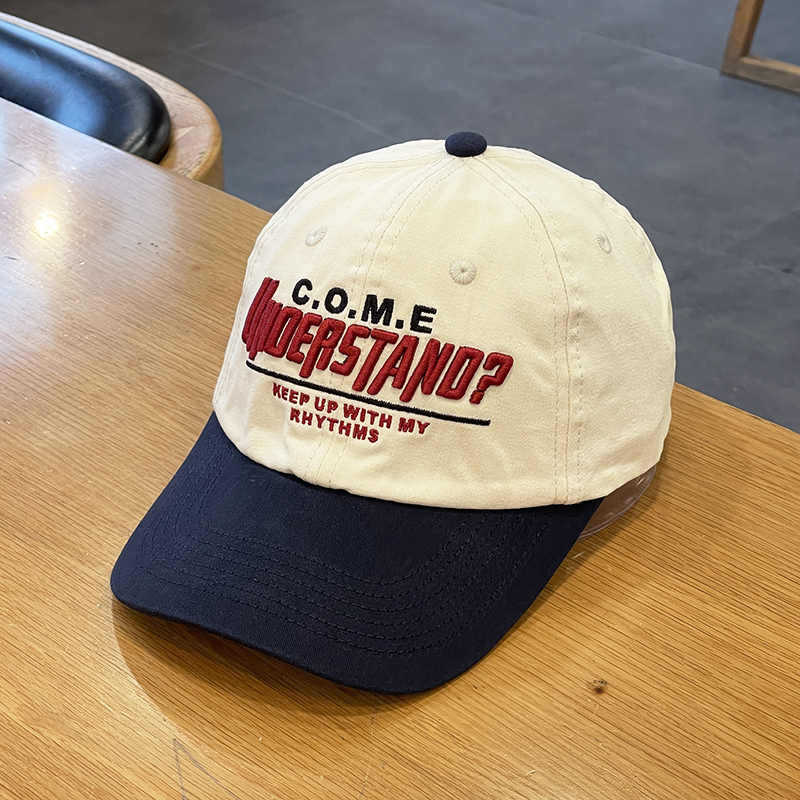 Kvinners Lekne Broderte Utsagns Caps Skanto