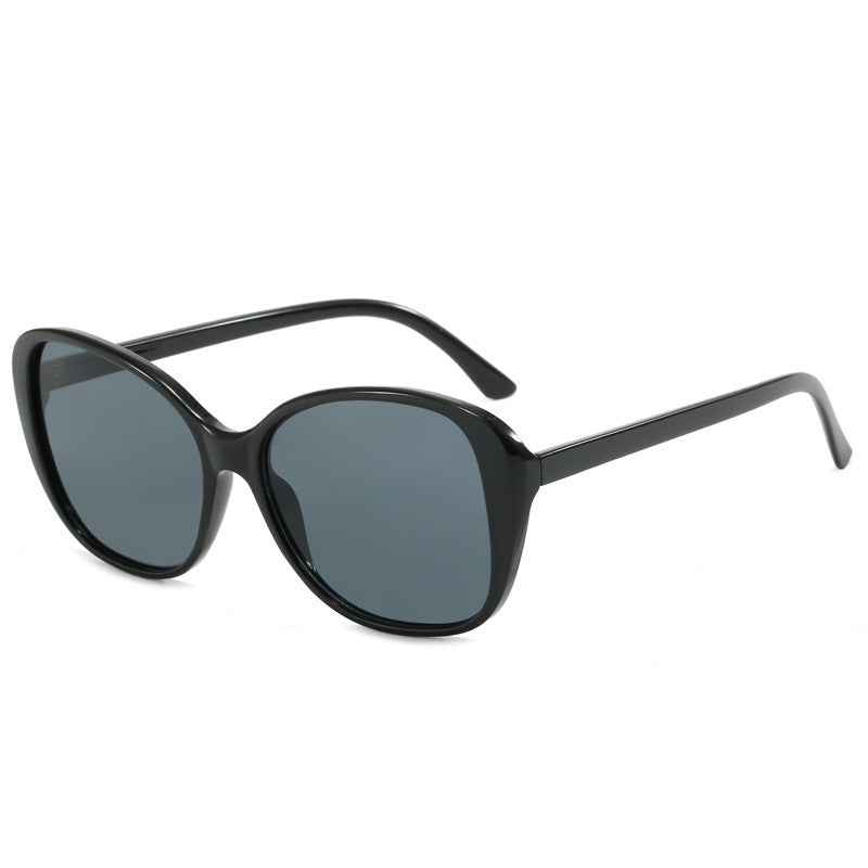 Dame Vintage solbrille med unik, bred ramme Skanto