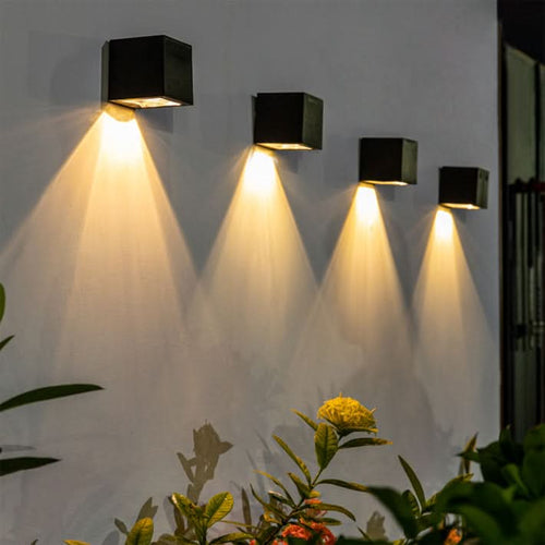 Solar LED Utendørs Vegglampe | Skanto